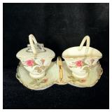 Vintage Norcrest Divided Candy Dish, Standing >