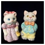 Avon Country Purr-fection Mr & Ms. Cat Salt &>