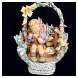 Hummel Figurines Easters Coming & Easter Basket >