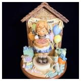 Hummel Figurines Sweet as Can Be & Happy Birthday>