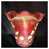 Fenton 100th Anniversary Founders Amberina Vase >