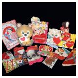 (12) Vintage Paper Valentines
