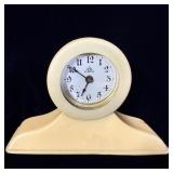 Vintage celluloid mantle clock