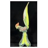 Vintage Murano Handblown Rooster 14'