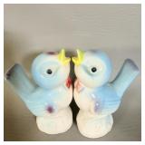 FW Woolworth Blue Bird Figurines 3.5' >