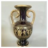 I. Spyropoulus Greek 24K Gold Trimmed Vase 6'>