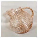 Vintage Anchor Hocking Manhattan Ribbed Ball >