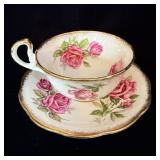 Vintage Royal Standard Orleans Rose Teacup &Saucer