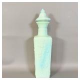 1972 Jim Beam Jadeiite Slag Glass Liquor Decanter