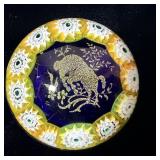 Aries Astrological Murano Glass Paperweight by