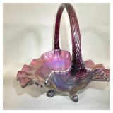 Fenton 100th Anniversary Amethyst Stretch Glass,