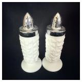 Vintage Westmoreland White Milk Glass Salt &>