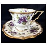 Vintage Japan Royal Sealy Purple. With Gold