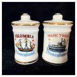 Vintage Disneyland Mark Twain Columbia Salt &>