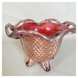 Imperial Diamond Lace 3 Toed Candy Dish 4.5'