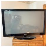 50 inch Samsung plasma TV with remote