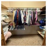 Closet Full of Womens Clothing, Bedding, Bags &>