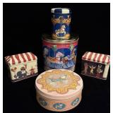 Vintage 3 Ring Circus & Carousel Collector Cookie>