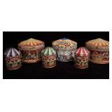 Vintage Churchills Toffees Carousel Tins, Hersheys