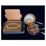 Gotham Steel Smokeless Indoor Grill & Copper Pots>