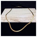 14K Gold Chain Necklace 16'