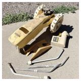 Nelson lawn tractor and sprinkler
