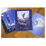 (3) Unicorn Posters