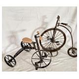 Metal Antique Style Big Wheel Bicycle & Tricycle >