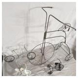 (4) Wire Antique Style Big Wheel Bicycles