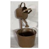 Alpine Coproration Table Top Watering Can Fountain