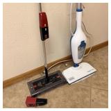 Battery Powered Touchless Swivel Sweeper & Black >