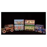 (6) Vintage Hersheys Chocolate Delivery Truck Tins