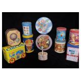 (11) Vintage Cheery Childerns Collector Tins >