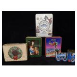 (5) Vintage Oreo Sqaure & Delivery Truck Tins