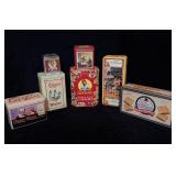 (7) Vintage Collector Tins Sun Maid, Fig Newton, >