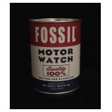Vintage Fossils Motor Watch Tin