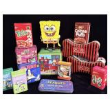 Vintage candy tins and lunchboxes, Snoopy,