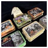 Vintage sealed candy tins the Three Stooges mini