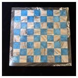Vintage marble chessboard