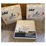 (3) Jay deep contour wheelchair cushion seats