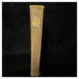 1930ï¿½s Hard Cover Poem Book with handwritten