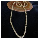 Thick 10K Gold Rope Chain 9.5g