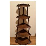 Vintage Corner Shelf 53'