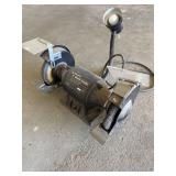 6 inch bench grinder with light