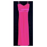 Vintage Taboo Pink Formal Evening Gown Prom Dress>