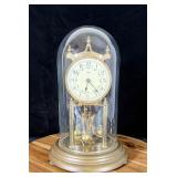 Kundo Glass Dome Anniversary Clock 12'