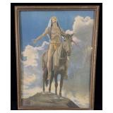 Framed 1950's Appeal to the Great Spirit Los >