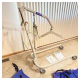 Invacare 9805P Hydraulic Patient Lift W/ 4 slings