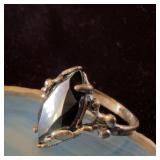 Marquise Cut Hematite