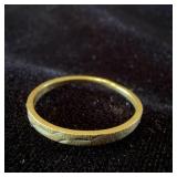14K Gold Womens Wedding Band